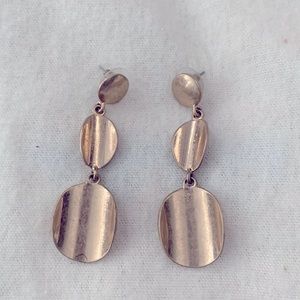Brass earrings